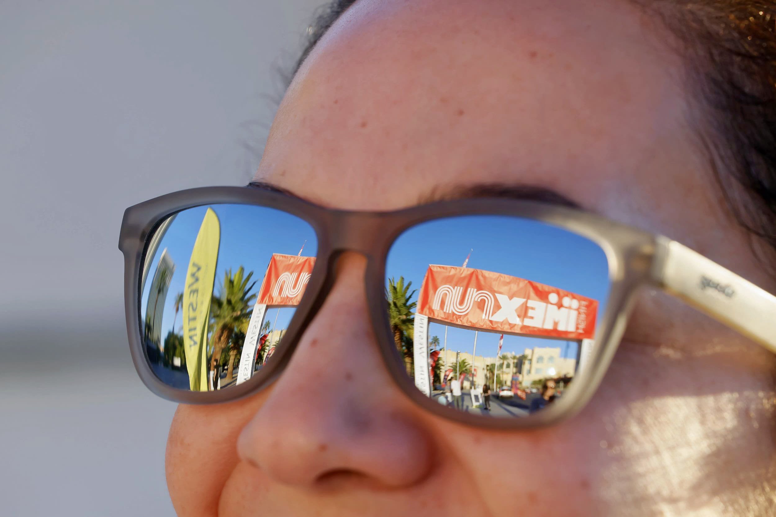 Reflective sunglasses