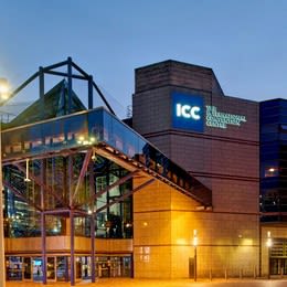 Conference center entrance